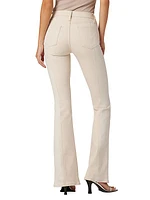 Barbara Colorblocked Boot-Cut Jeans