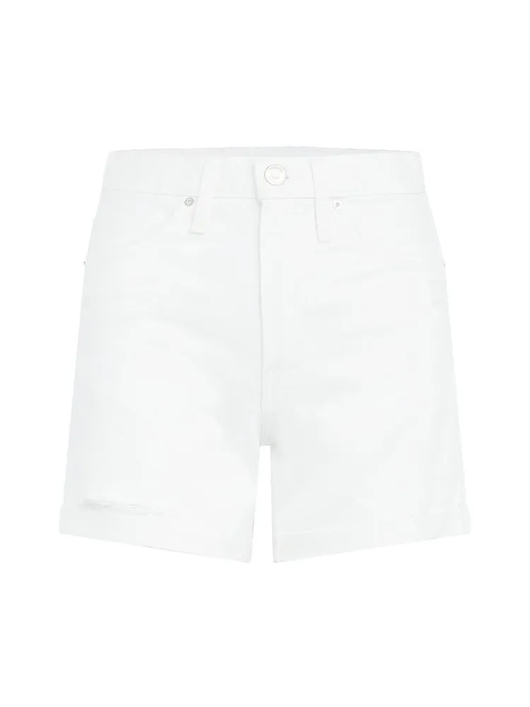 Devon High-Waisted Denim Shorts