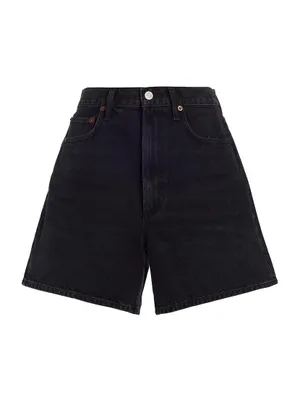 Stella High-Rise Denim Shorts