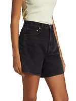 Stella High-Rise Denim Shorts