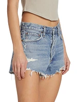 Parker Mid-Rise Denim Shorts