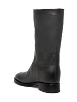 Fleeces Leather Boots