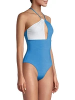 Rizo Colorblocked One-Piece Swimsuit