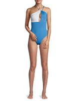 Rizo Colorblocked One-Piece Swimsuit