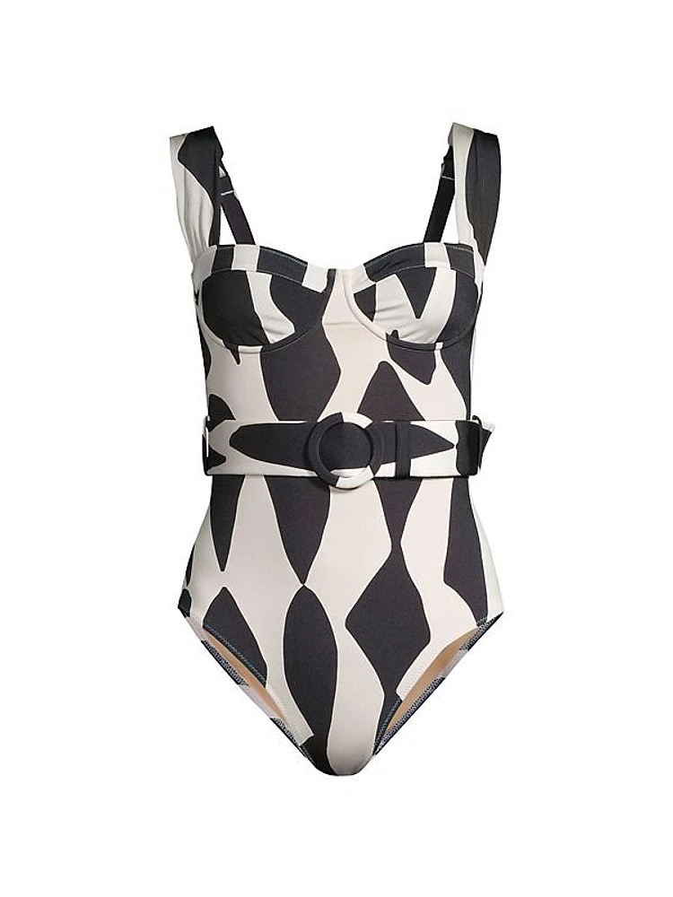 Parker Belted One-Piece Swimsuit