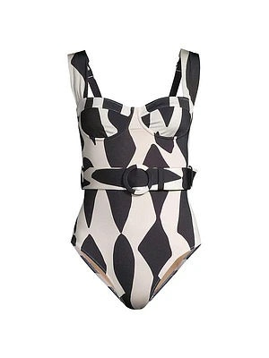 Parker Belted One-Piece Swimsuit