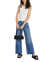 Anessa High-Rise Petite Wide-Leg Jeans