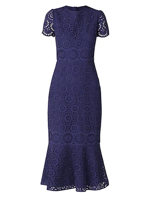 Thompson Eyelet Midi-Dress