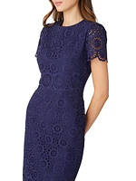 Thompson Eyelet Midi-Dress