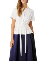 Amelie Colorblocked Maxi Shirtdress