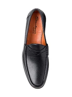 Ascott Mini Lug Sole Leather Loafers