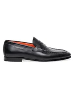 Leather Penny Loafers