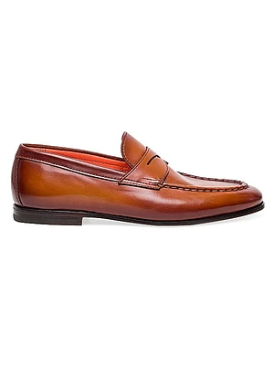 Leather Penny Loafers