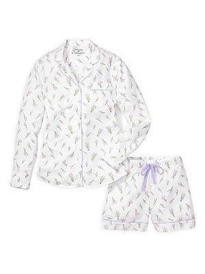 2-Piece Fields Of Provence Pajama Set