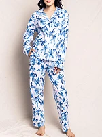 2-Piece Songs Of Santorini Pajama Set