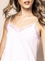 2-Piece Lace-Trim Camisole & Shorts Set