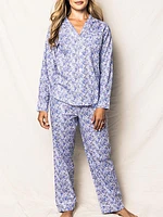 2-Piece Fleur D'azur Pajama Set