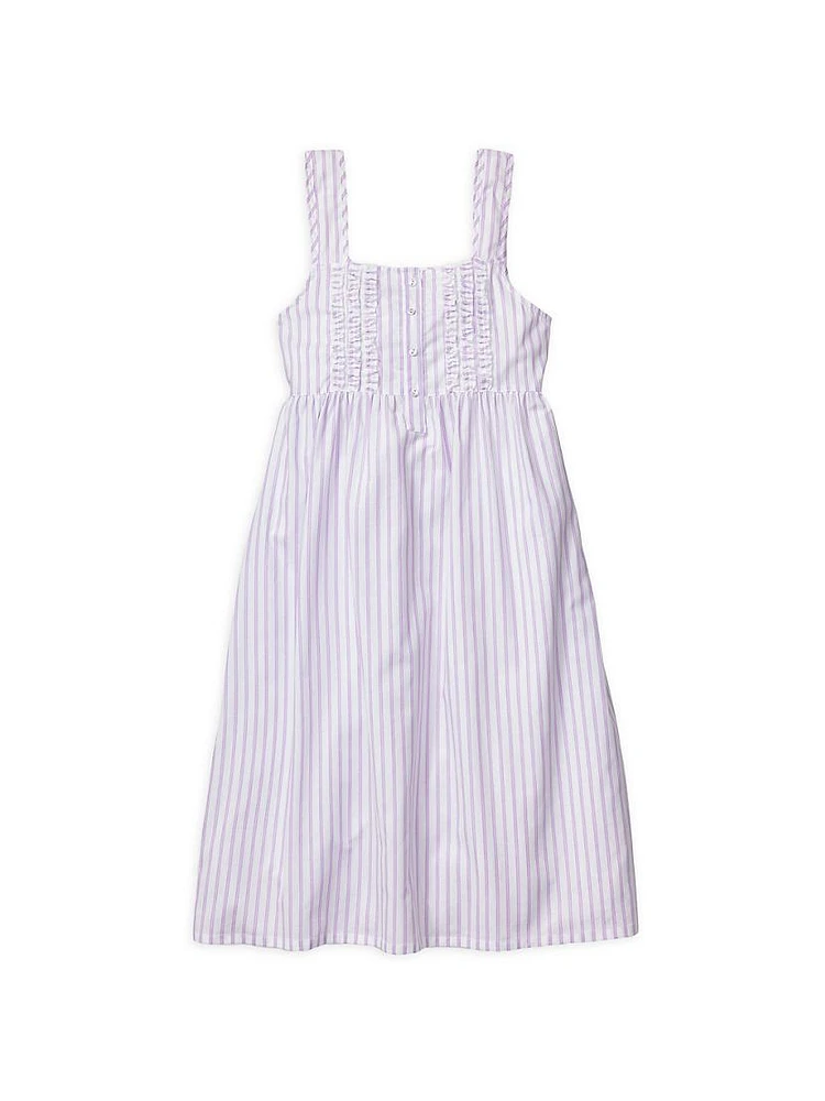 French Ticking Charlotte Nightgown