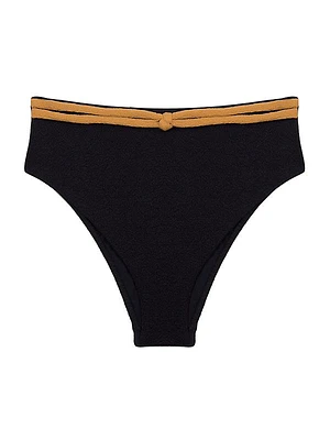 Edie High-Waist Bikini Bottom