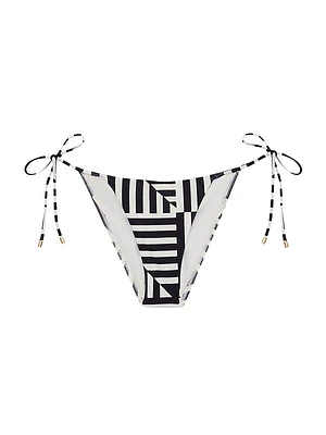 Geo String Bikini Bottom