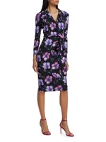 Aella Floral Midi-Dress