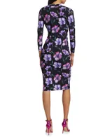 Aella Floral Midi-Dress