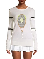 The Racquet Merino Wool Sweater