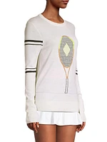 The Racquet Merino Wool Sweater