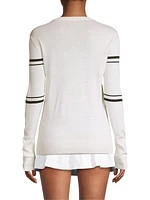 The Racquet Merino Wool Sweater