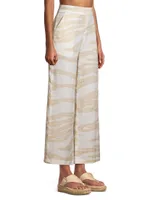 Zoe Linen Wide-Leg Trousers