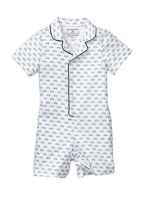 Baby Boy's Bicyclette Summer Romper