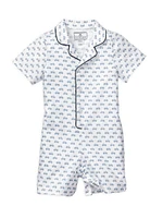 Baby Boy's Bicyclette Summer Romper