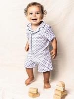 Baby Boy's Bicyclette Summer Romper