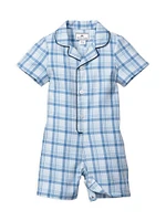 Baby Boy's Seafarer Tartan Classic Romper