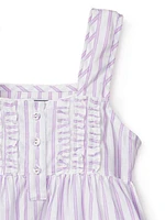 Little Girl's & Girl's French Ticking Charlotte Nightgown