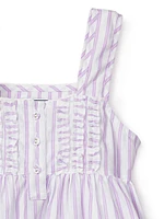 Little Girl's & French Ticking Charlotte Nightgown