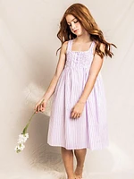 Little Girl's & Girl's French Ticking Charlotte Nightgown