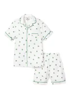 Little Kid's & Shamrocks Short Set