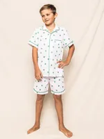 Little Kid's & Shamrocks Short Set