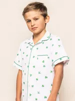 Little Kid's & Shamrocks Short Set