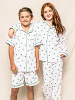 Little Kid's & Shamrocks Short Set