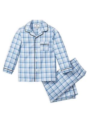 Baby Boy's, Little Boy's & Boy's Seafarer Tartan Pajama Set