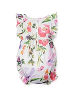 Baby Girl's Gardens of Giverny Bubble Romper