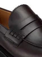 COLLECTION Chunky Leather Penny Loafers