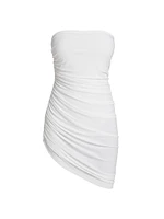 Diana Draped Strapless Minidress