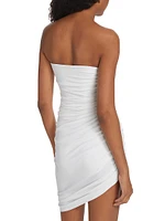 Diana Draped Strapless Minidress