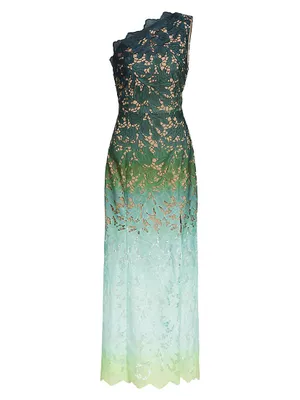 Karolina Ombré Lace Gown