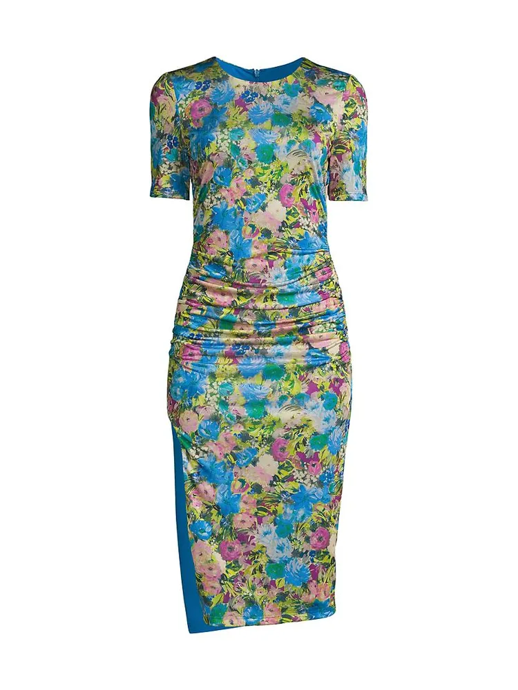 Delina Floral Sheath Dress