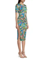 Delina Floral Sheath Dress