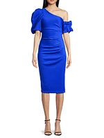 Ilona Gathered Sheath Dress